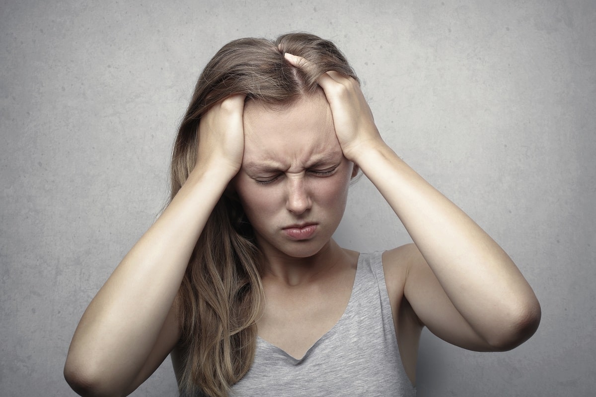 Dry needling can help this woman's migraine.